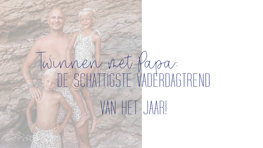 Twinnen met Papa: De Schattigste Vaderdagtrend van het Jaar!