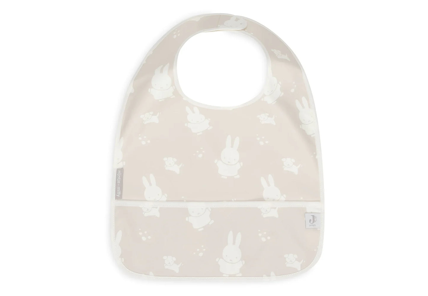 Jollein - Slab Waterproof Miffy & Snuffy Nougat (2pack)