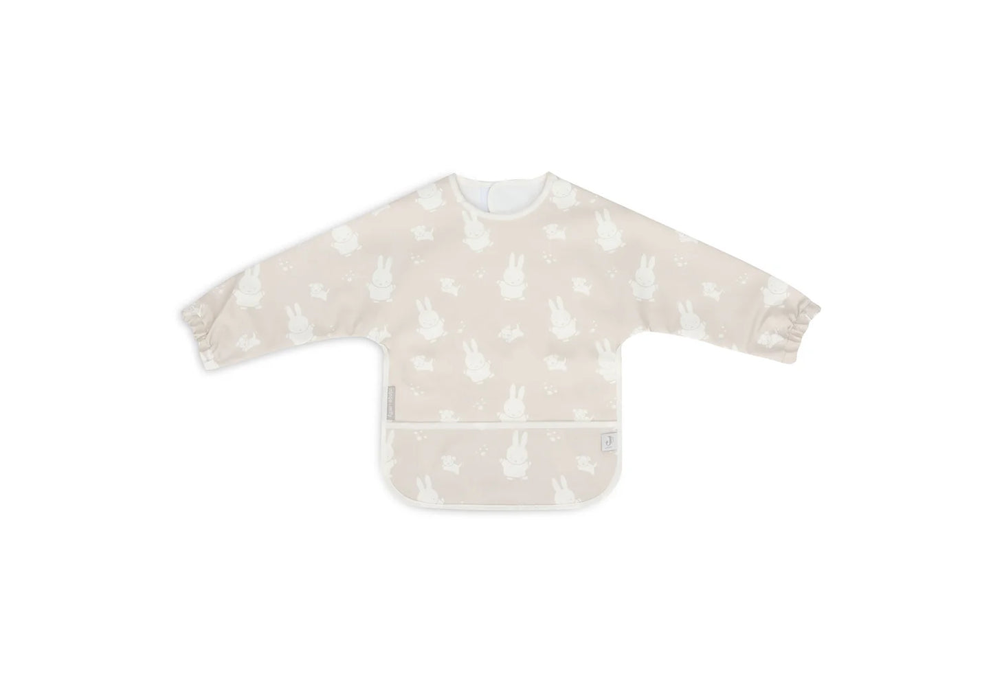Jollein - Slab Waterproof met Mouw Miffy & Snuffy Nougat