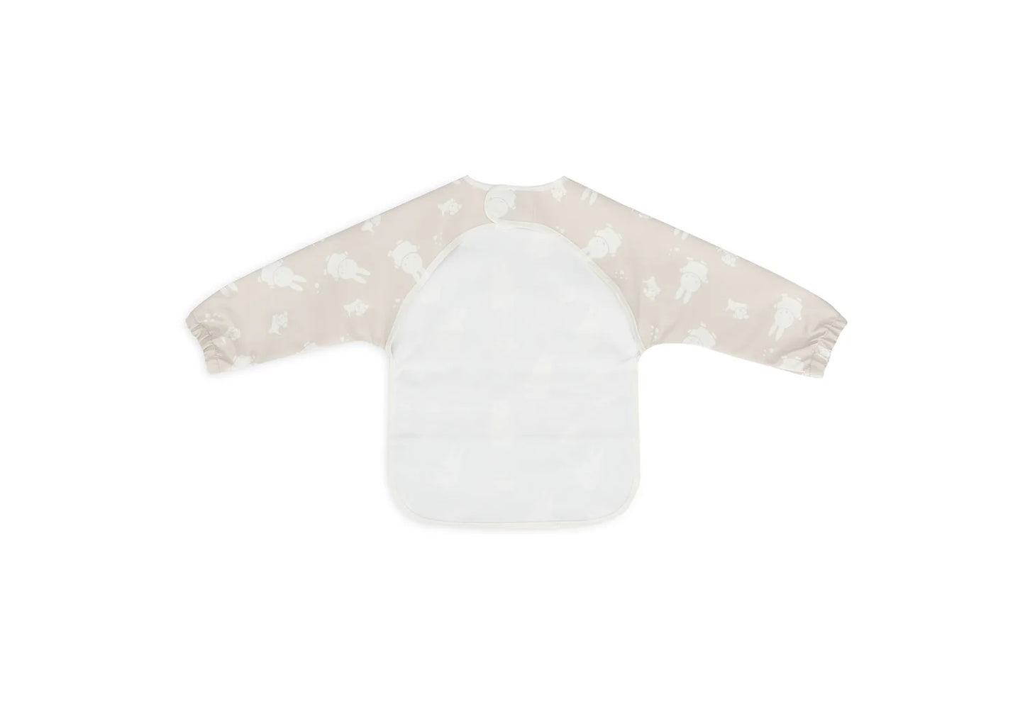 Jollein - Slab Waterproof met Mouw Miffy & Snuffy Nougat