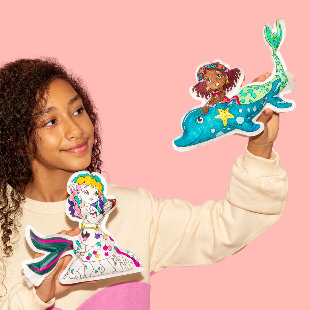 ara créative - Opblaasbare kleurplaat mermaid