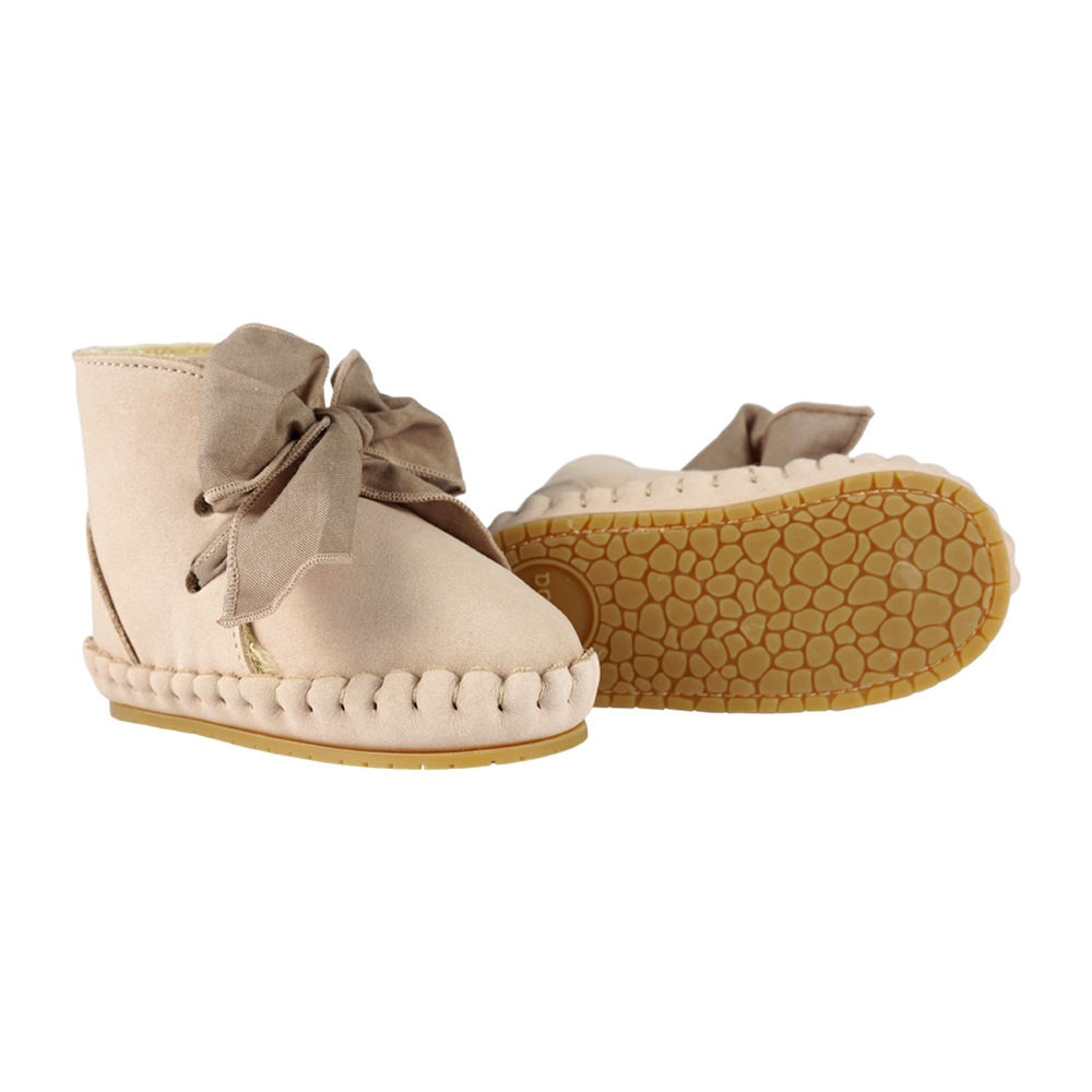 Donsje Amsterdam – Pina Organza Booties | Powder Nubuck