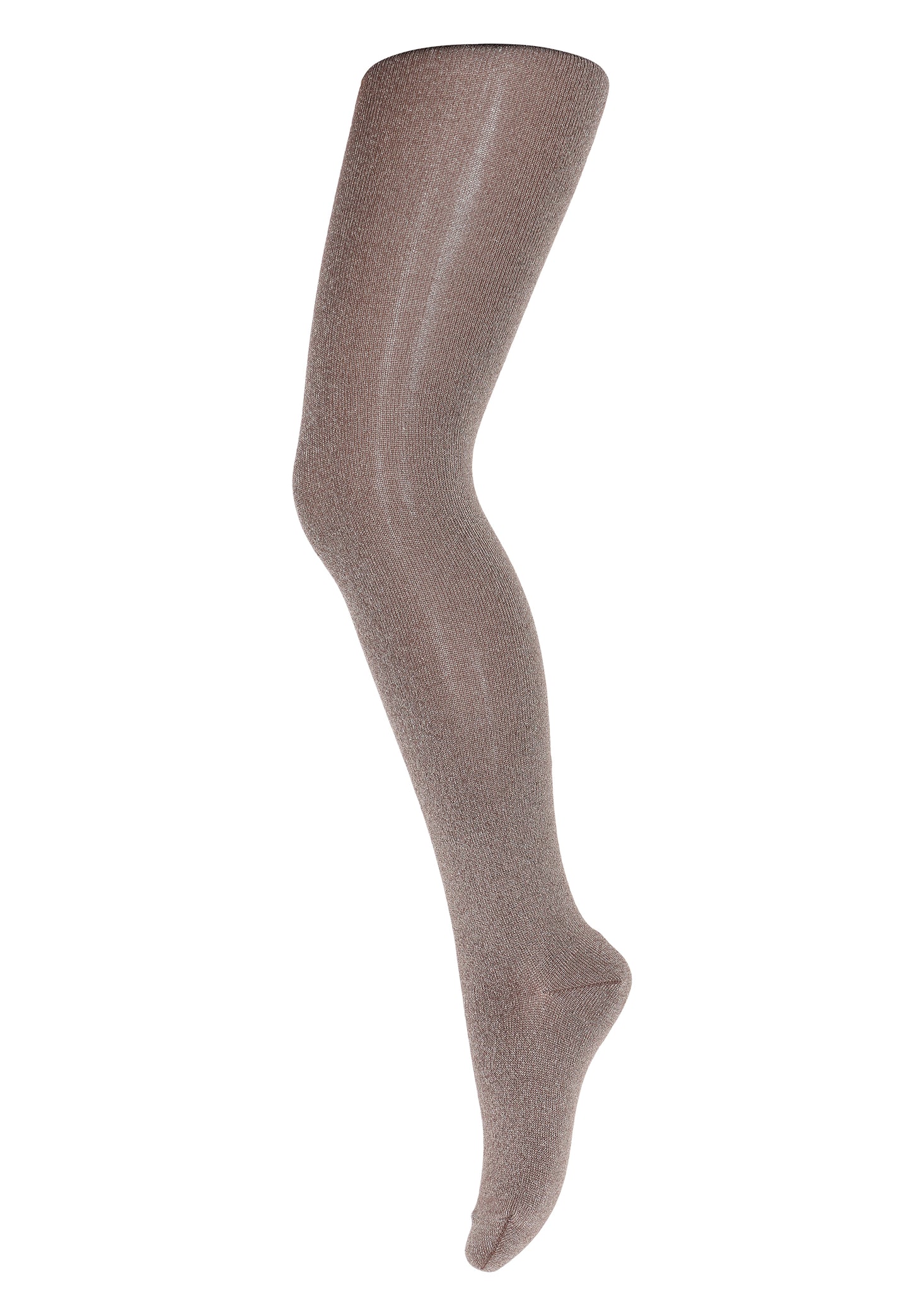 MP Denmark - Glitter tights Brown Sienna