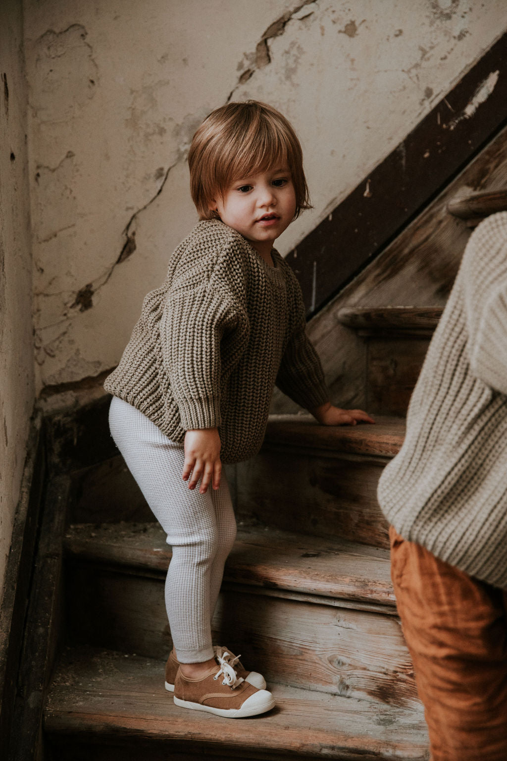 Yuki - Chunky Knitted Sweater Sage