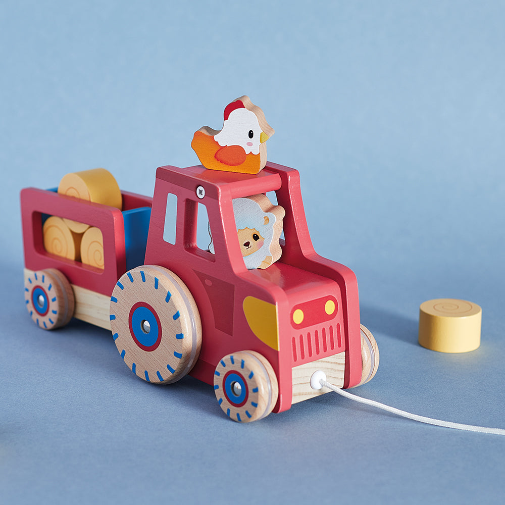 Janod - Trekfiguur Tractor