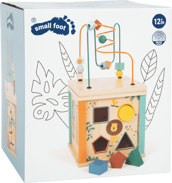 Small Foot 5-in-1 Activity box hout