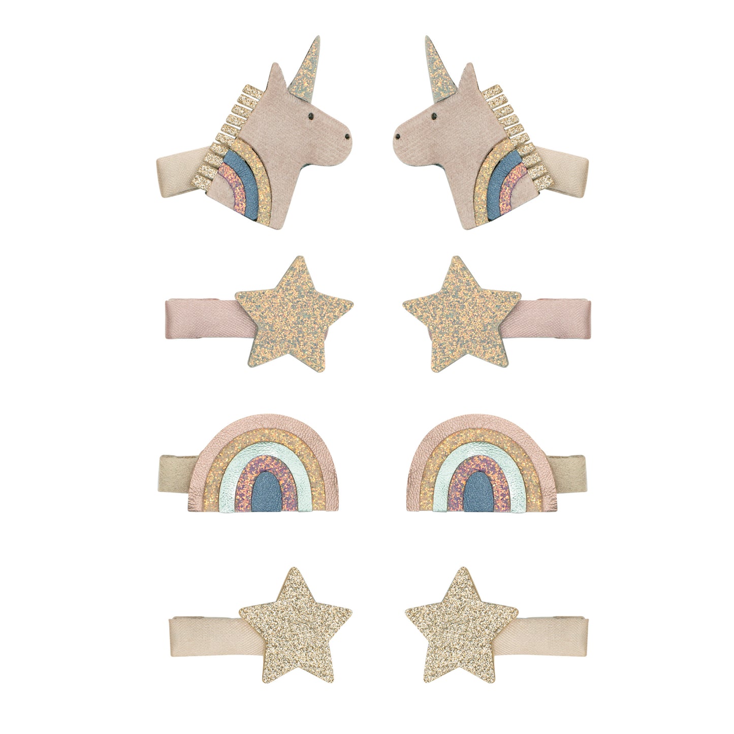 Mimi & Lula - Celeste Unicorn mini clips