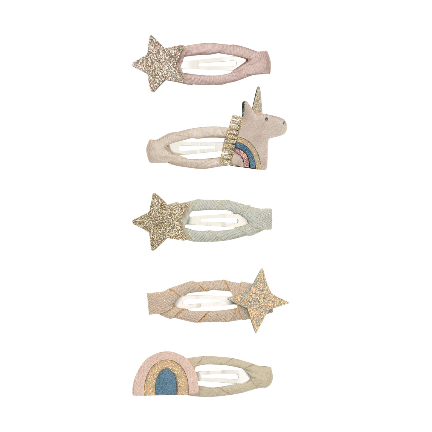Mimi & Lula - Celeste Unicorn Mini Clip set clic clacs