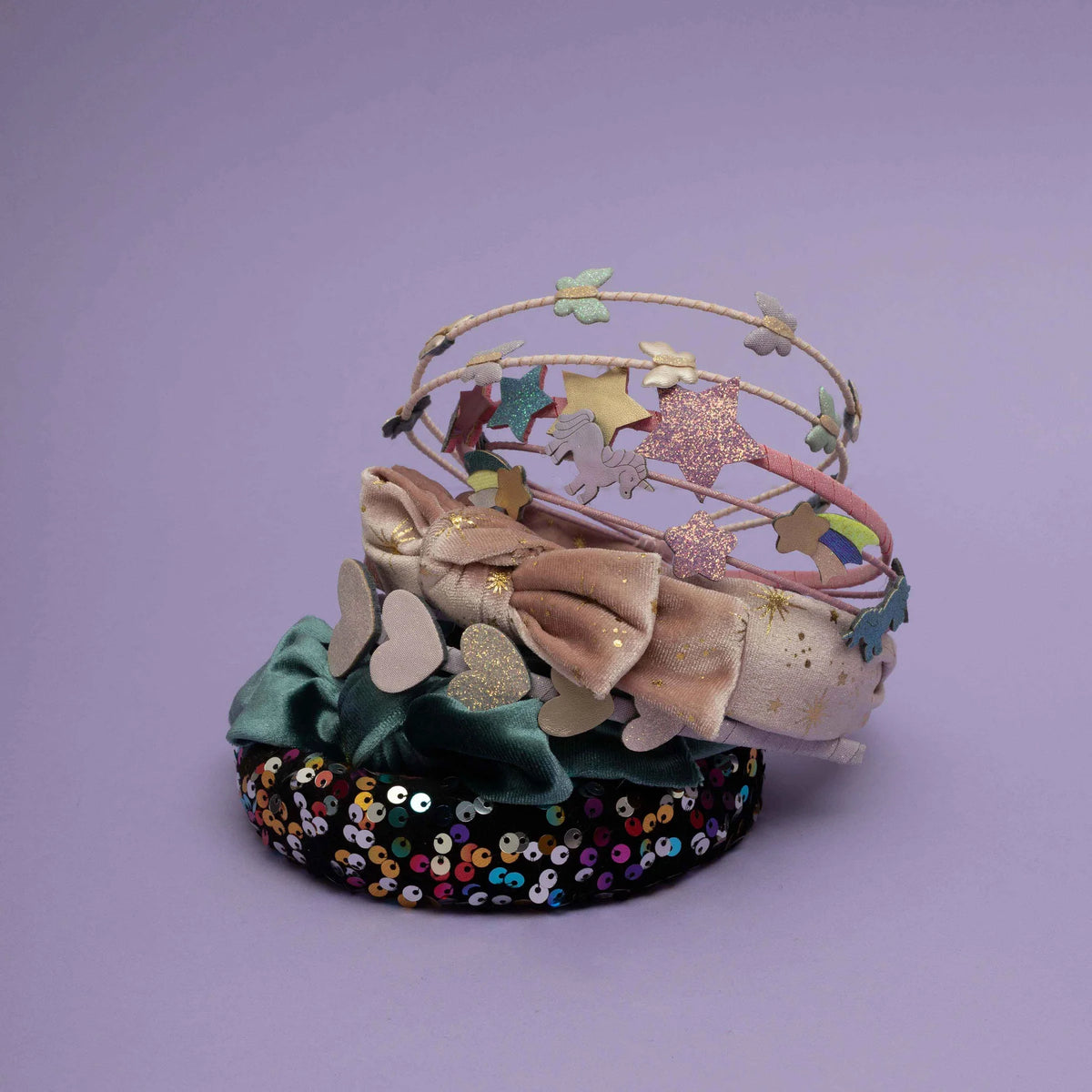 Mimi & Lula – Dazzle Sequin Headband | Multicolour