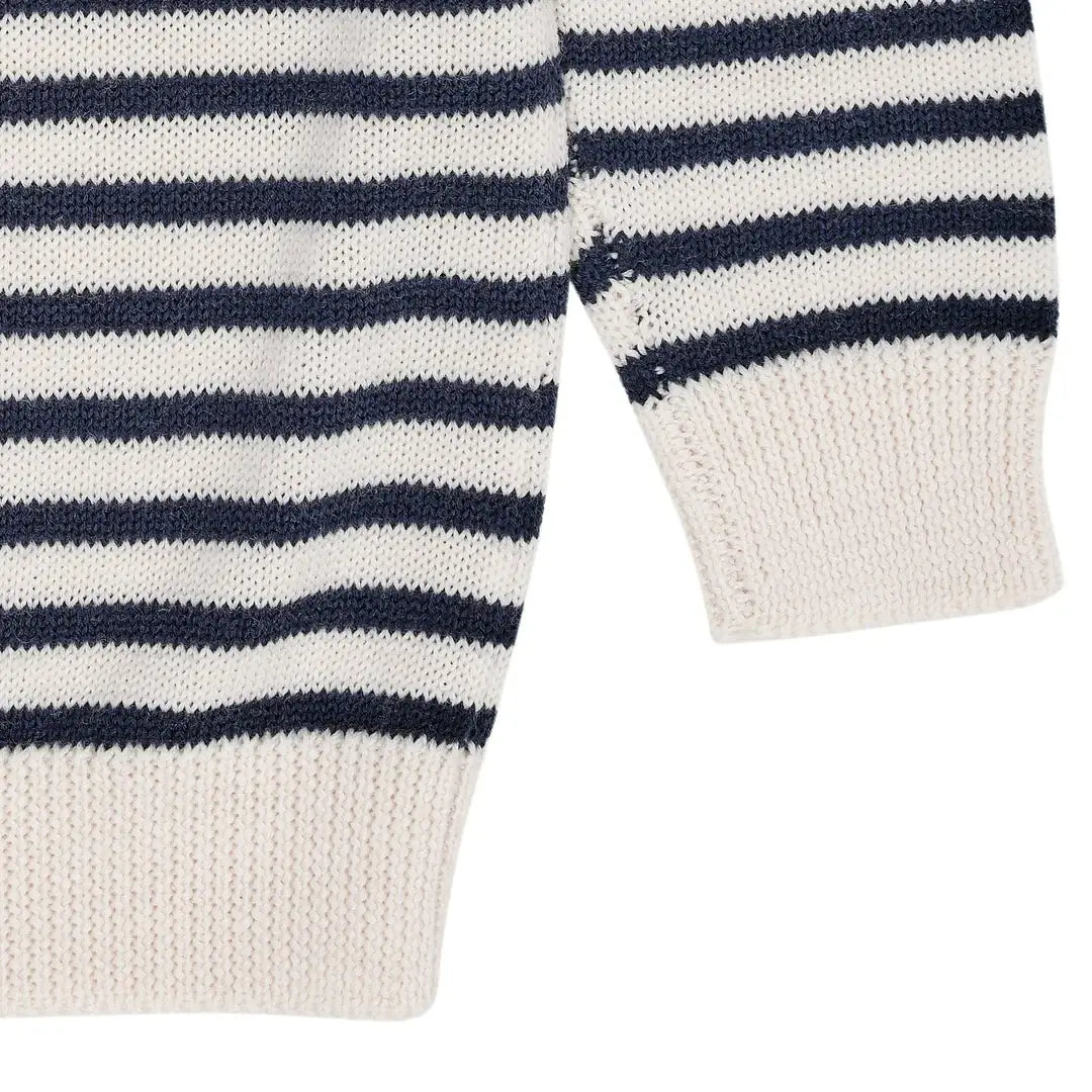 Copenhagen Colors Merino classic cream/navy trui