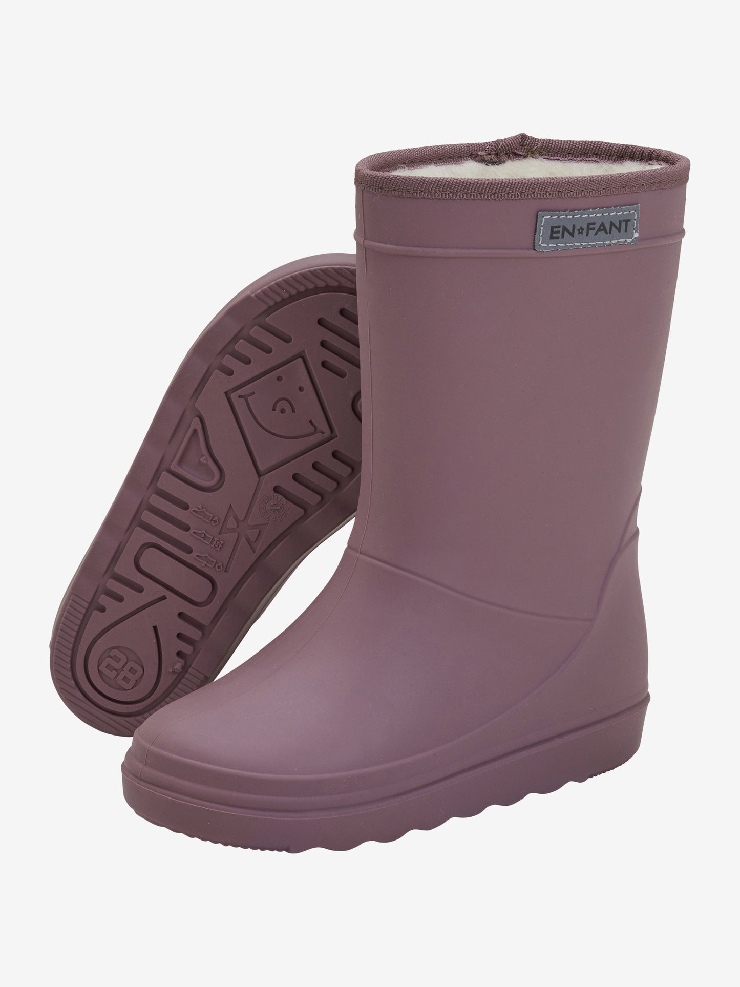 EN FANT - Thermo Regenlaarzen Rose Taupe
