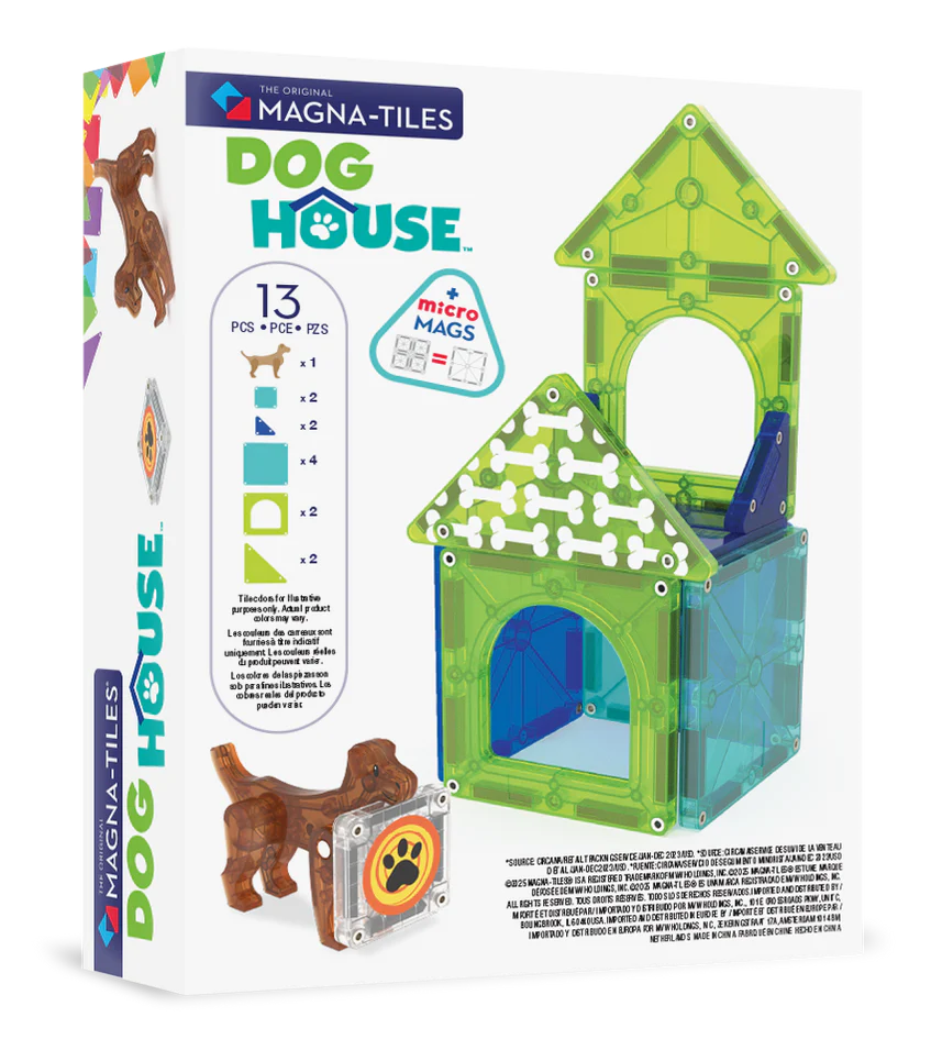 Magna-Tiles - Dog House 13-Piece Set
