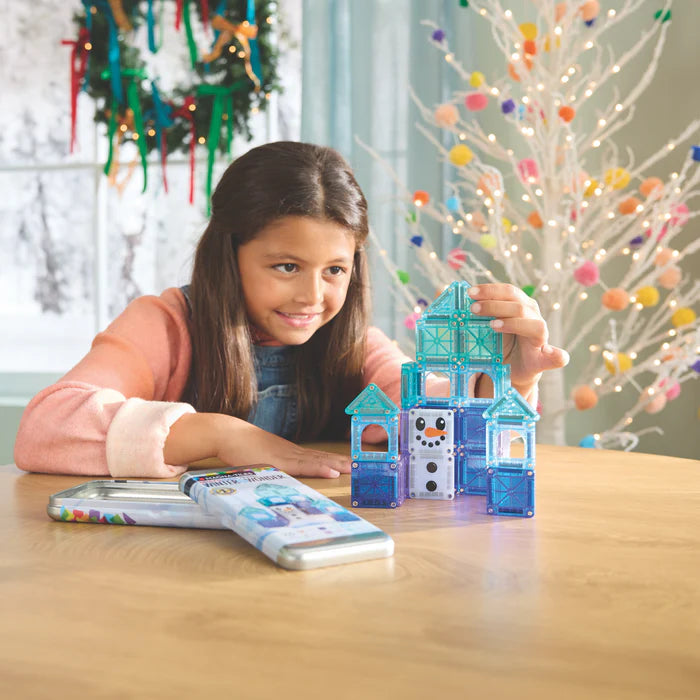 Magna-Tiles Micro Mags Winter Wonder Travel Set 26 Piece Set
