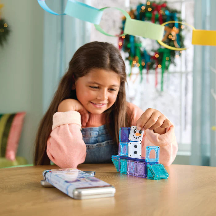 Magna-Tiles Micro Mags Winter Wonder Travel Set 26 Piece Set