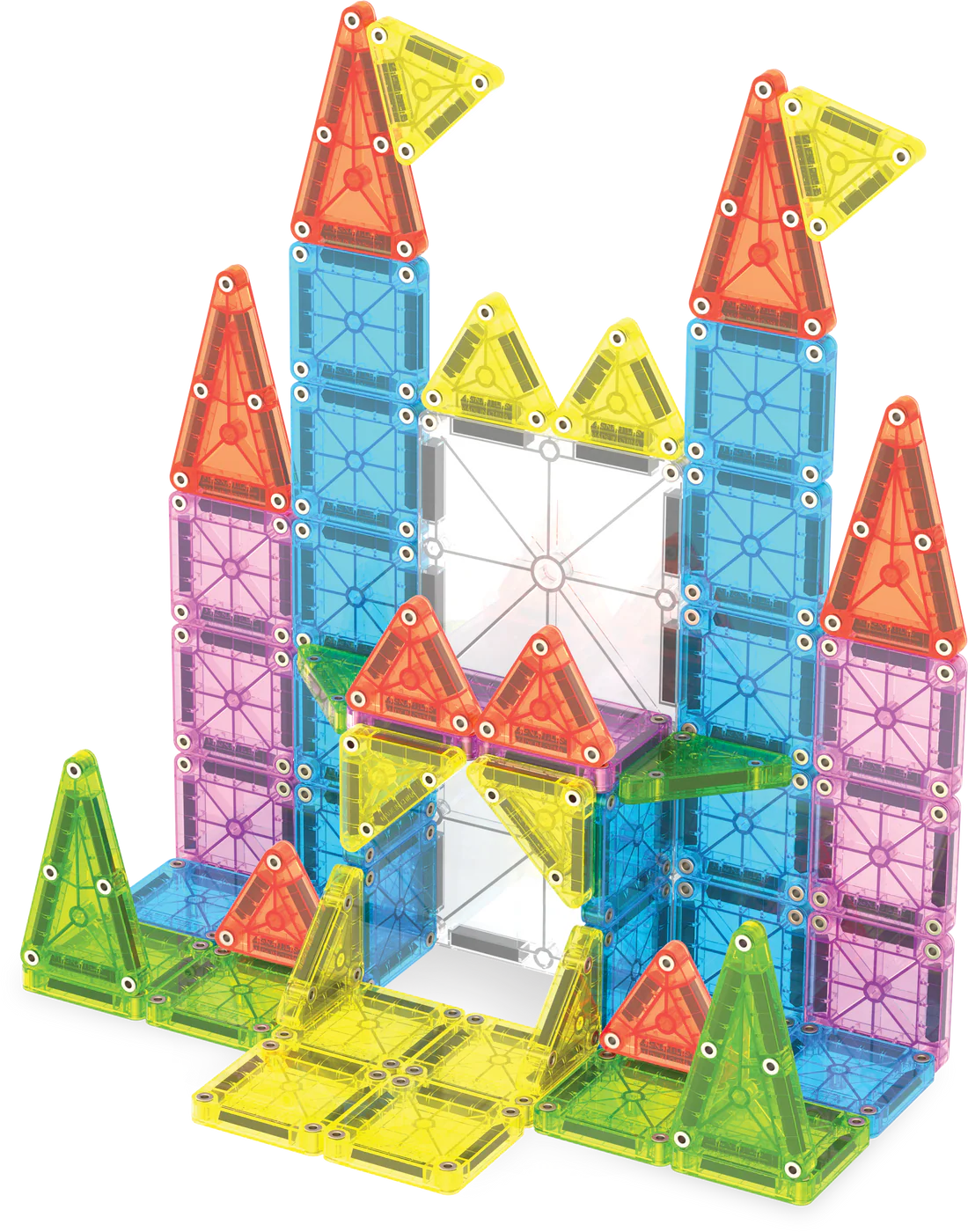 MAGNA-TILES - Travel Set Deluxe - 55 piece
