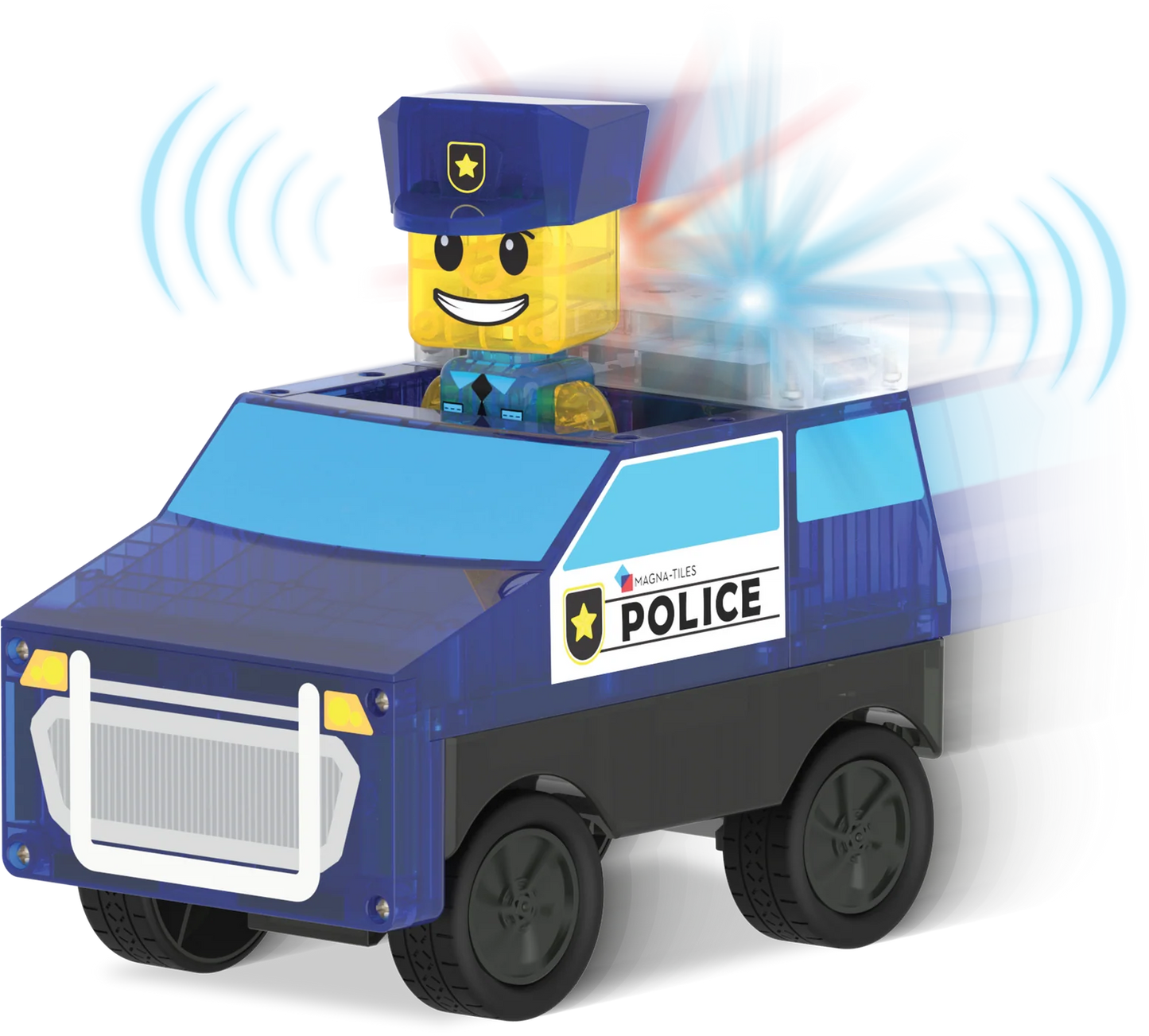 Magna-Tiles - Police Station 35-Piece Set