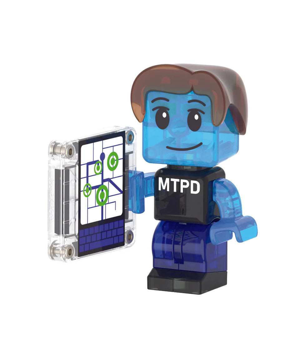 Magna-Tiles - Police Station 35-Piece Set
