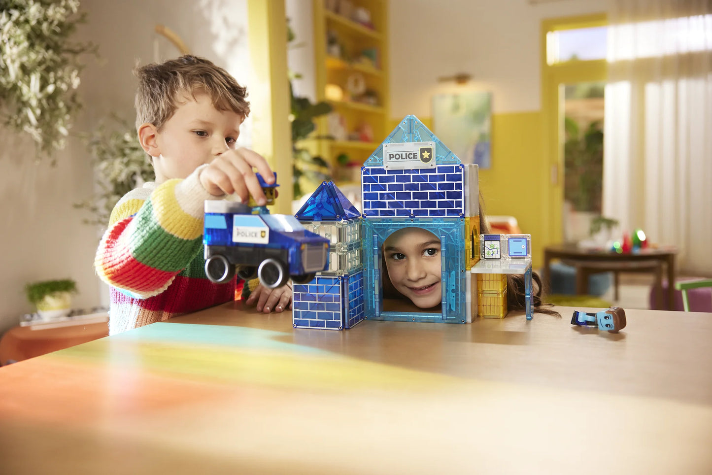 Magna-Tiles - Police Station 35-Piece Set