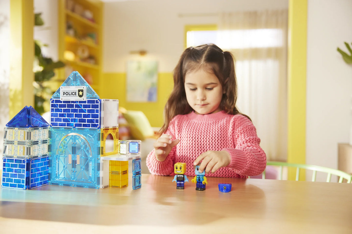 Magna-Tiles - Police Station 35-Piece Set