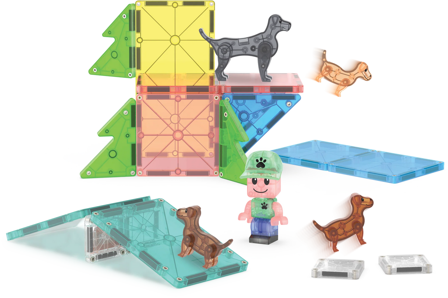 Magna-Tiles - Puppy Park 27-Piece Set