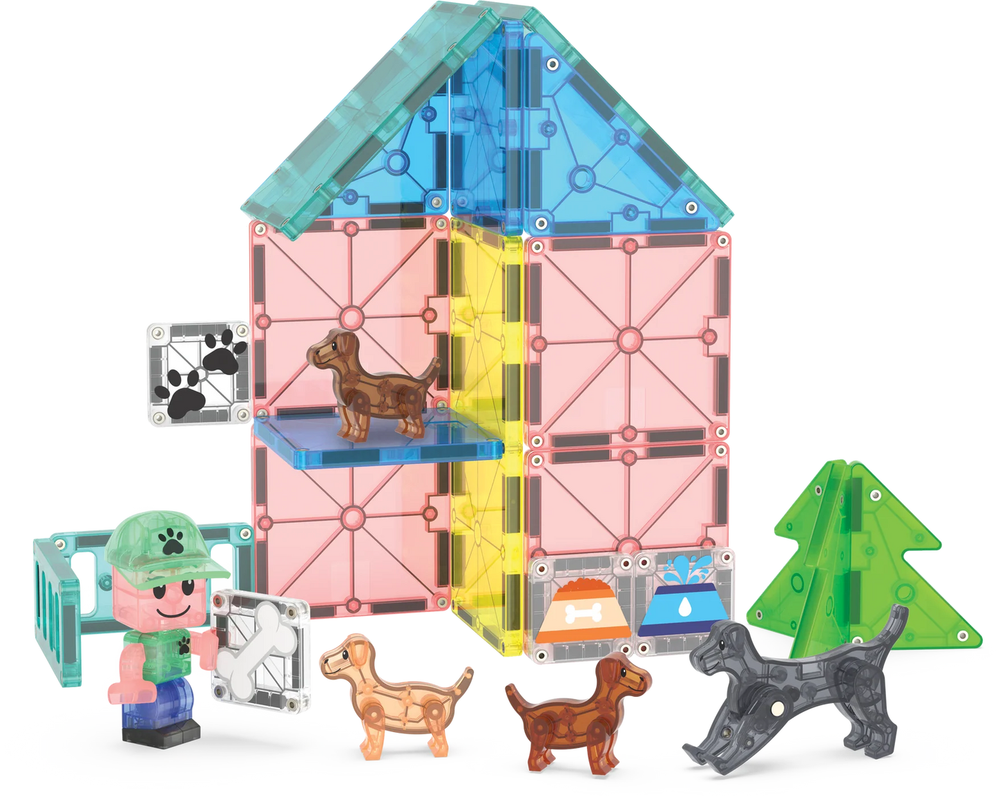 Magna-Tiles - Puppy Park 27-Piece Set