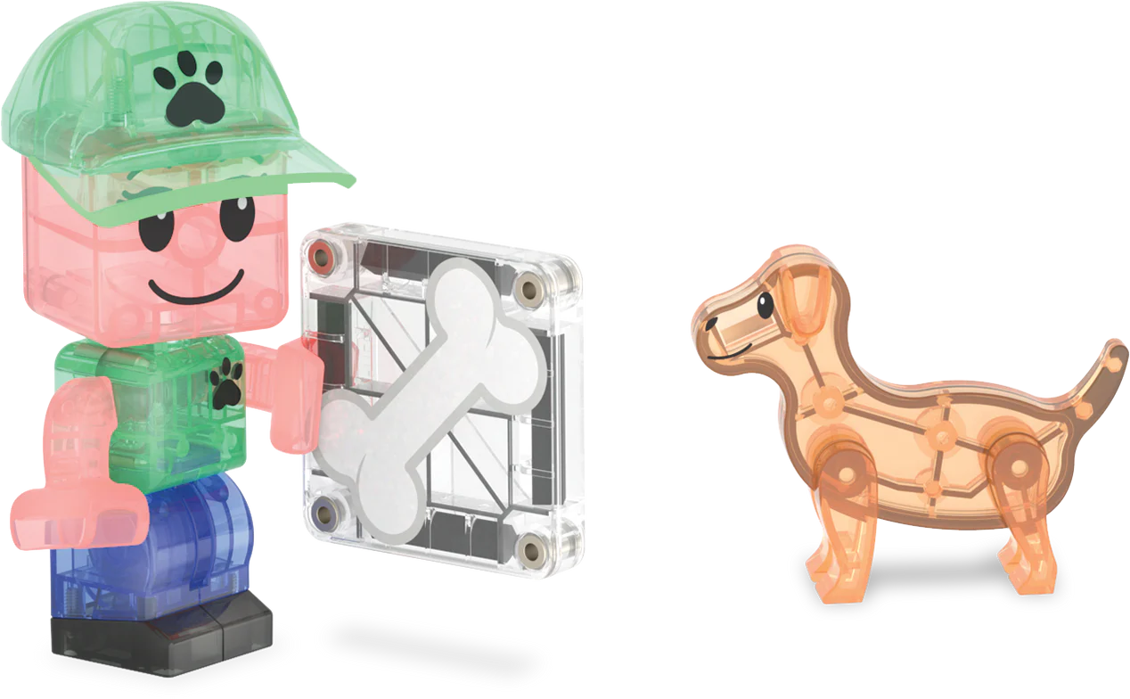 Magna-Tiles - Puppy Park 27-Piece Set