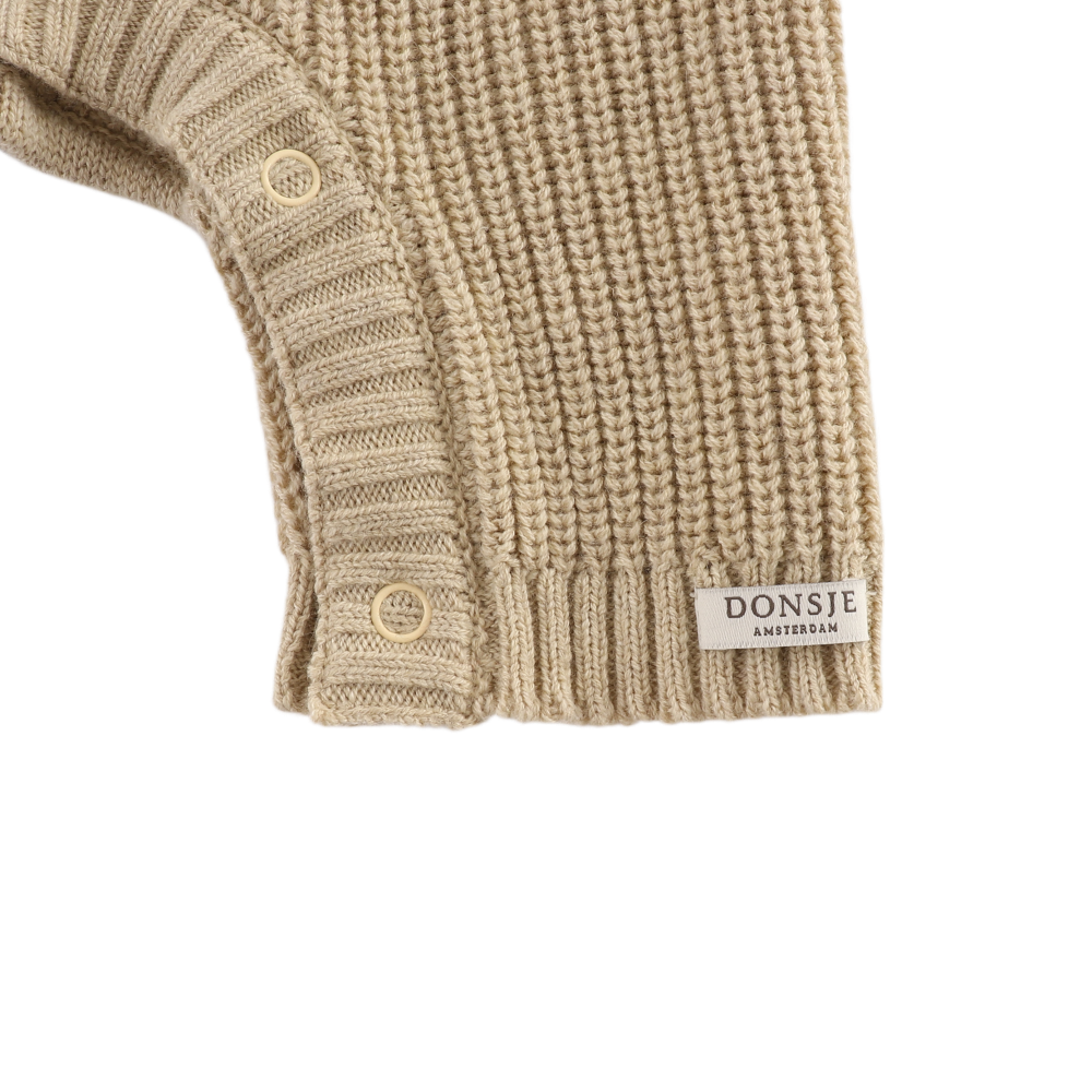 Donsje Amsterdam - Dantje Jumpsuit | Bear | Milk Chocolate