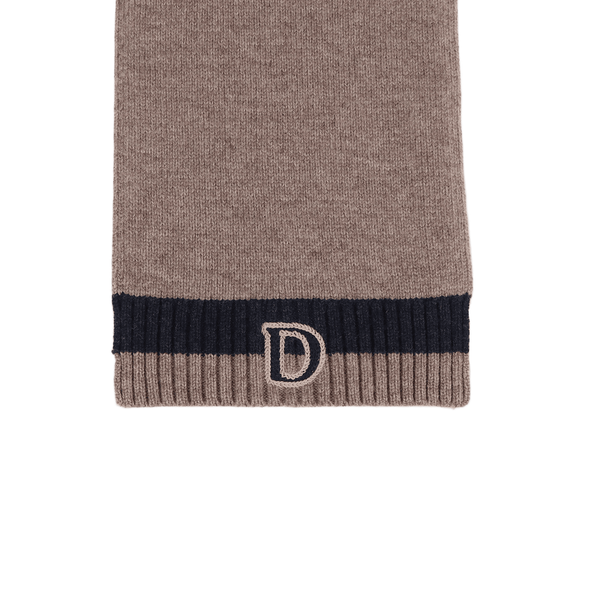 Donsje Amsterdam - Fredrik Merino Wool Scarf | Dusty Brown Melange