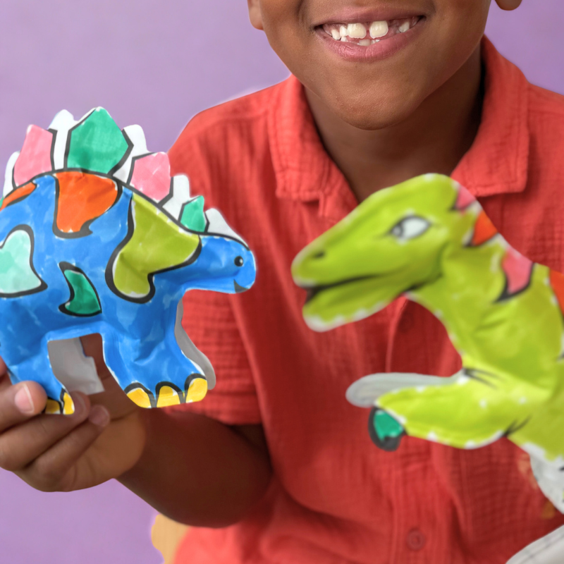 ara créative - Opblaasbare kleurplaat dino