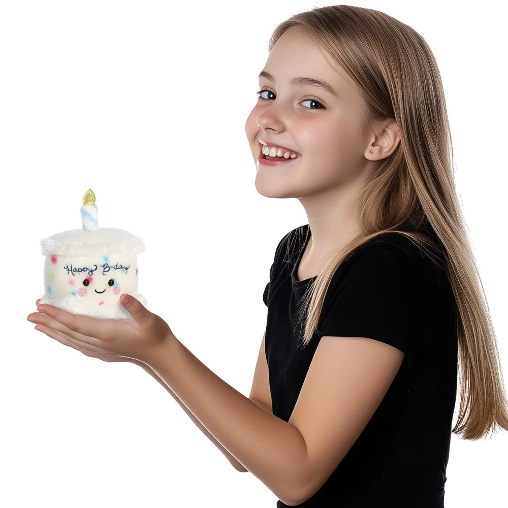 Palm Pals - Happy B'Day Cake | Knuffel Verjaardagstaart