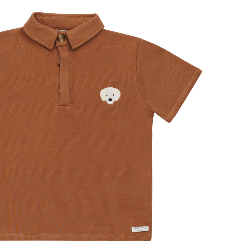 Donsje Amsterdam - Wouti Shirt | Golden Retriever | Rust