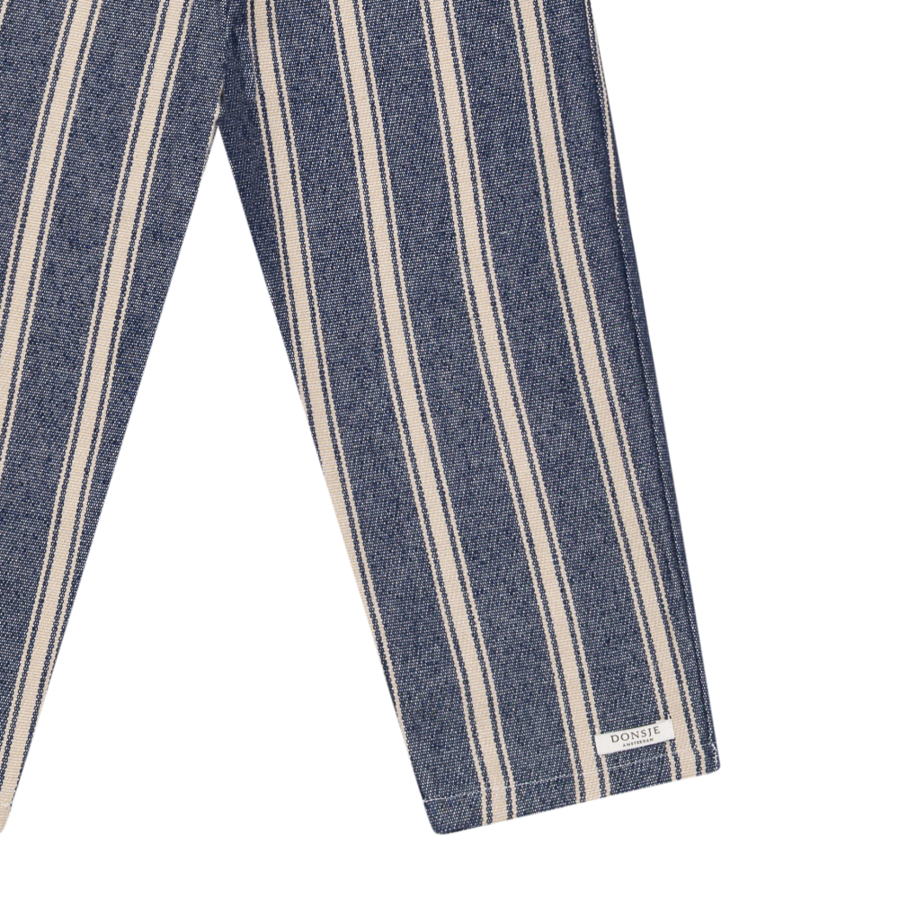 Donsje Amsterdam - Menno Trousers | Blue | Soft Sand Striped