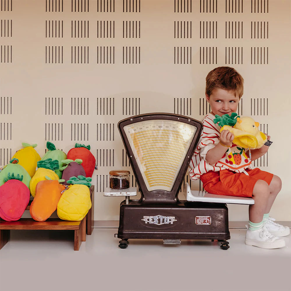 Les Deglingos - Nugget de Ananas Kuiken knuffel