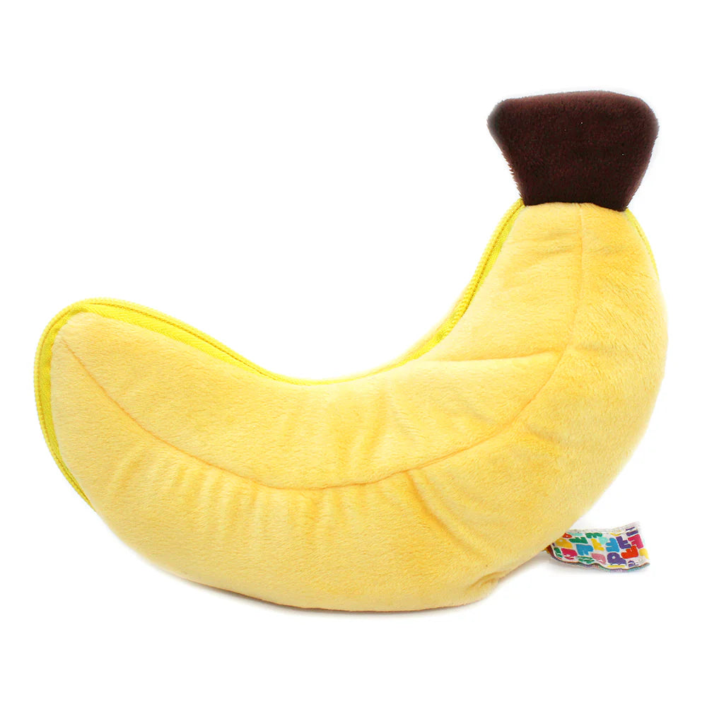Les Deglingos - Poppet de vlinder banaan knuffel