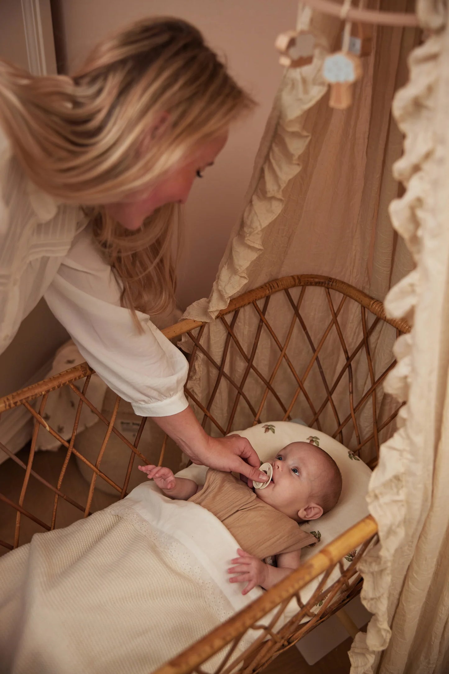 Jollein - Deken Wieg 75 x 100 cm Basic Knit Ivory