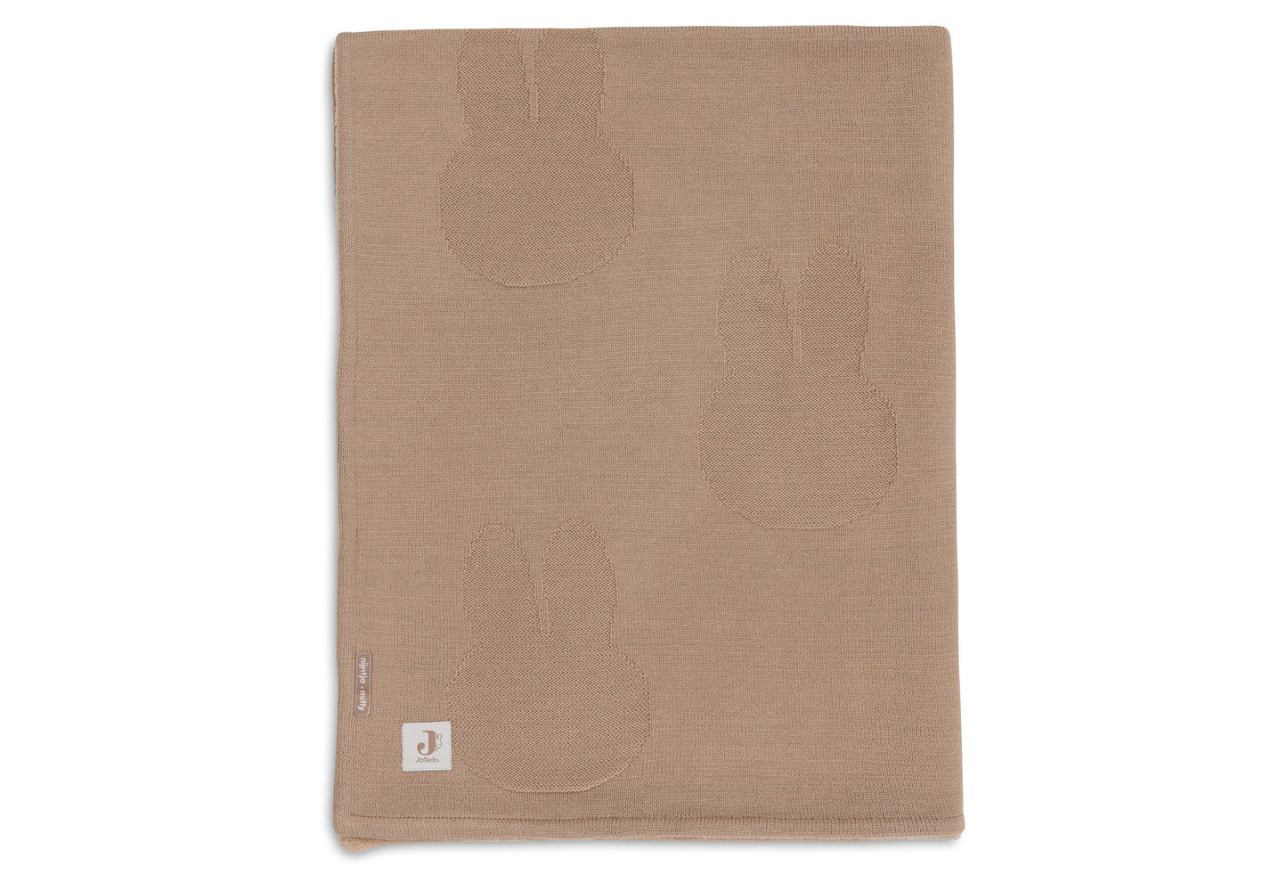 Jollein - Deken Wieg 75x100cm Miffy Biscuit/Velvet