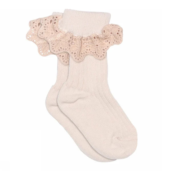 MP Denmark - Lisa socks lace Cherry Blossom