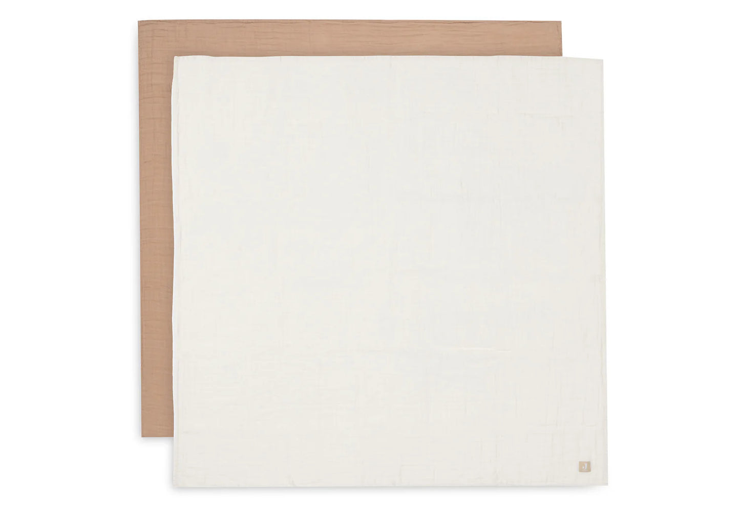 Jollein - Hydrofiele Multidoek Large 115 x 115 cm Biscuit/Ivory