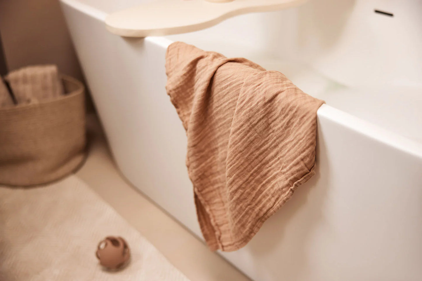 Jollein - Hydrofiele Multidoek Large 115 x 115 cm Biscuit/Ivory