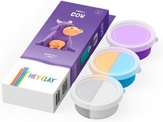 Hey Clay Koe - 3 potjes