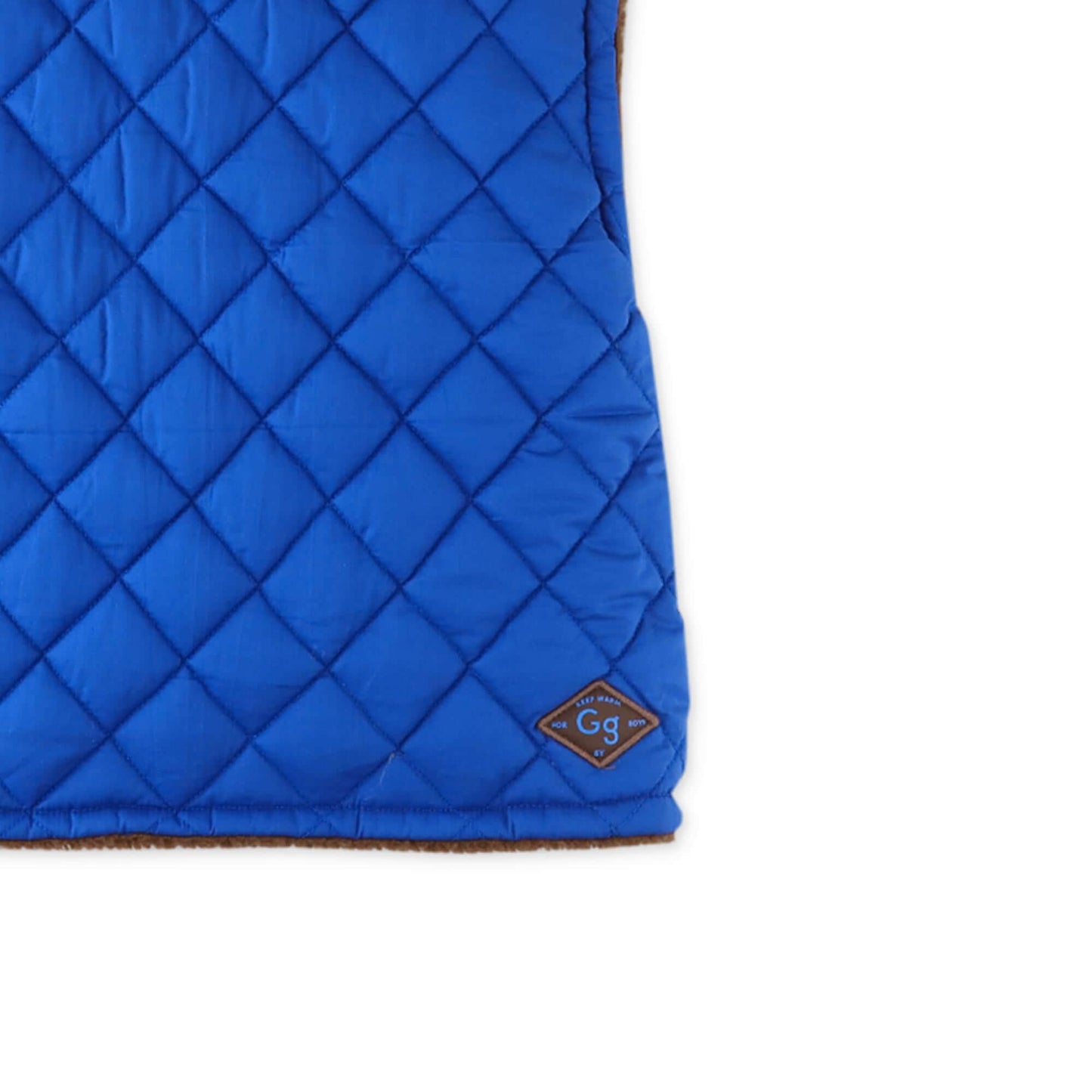 Gingersnaps Kinder Vest Blaue en Bruin