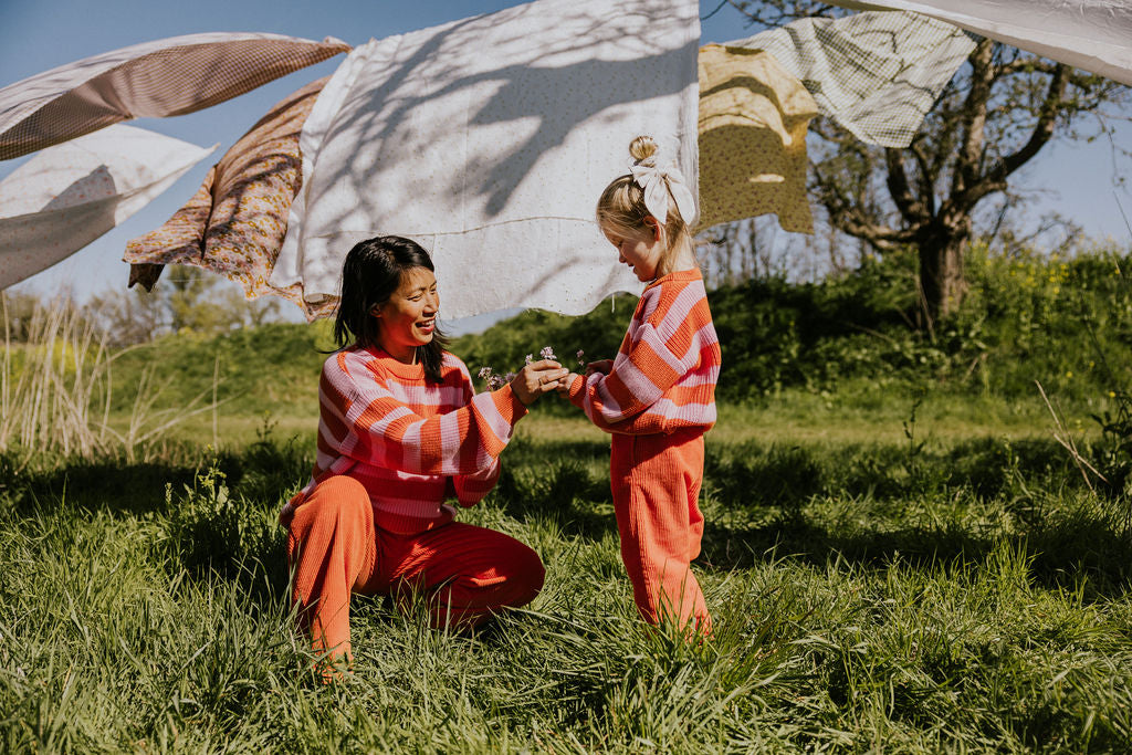 Yuki - Stripes Knitted Sweater Festival (PO)