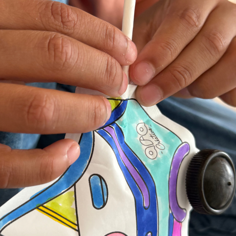 ara créative - Opblaasbare kleurplaat brandweer en politie