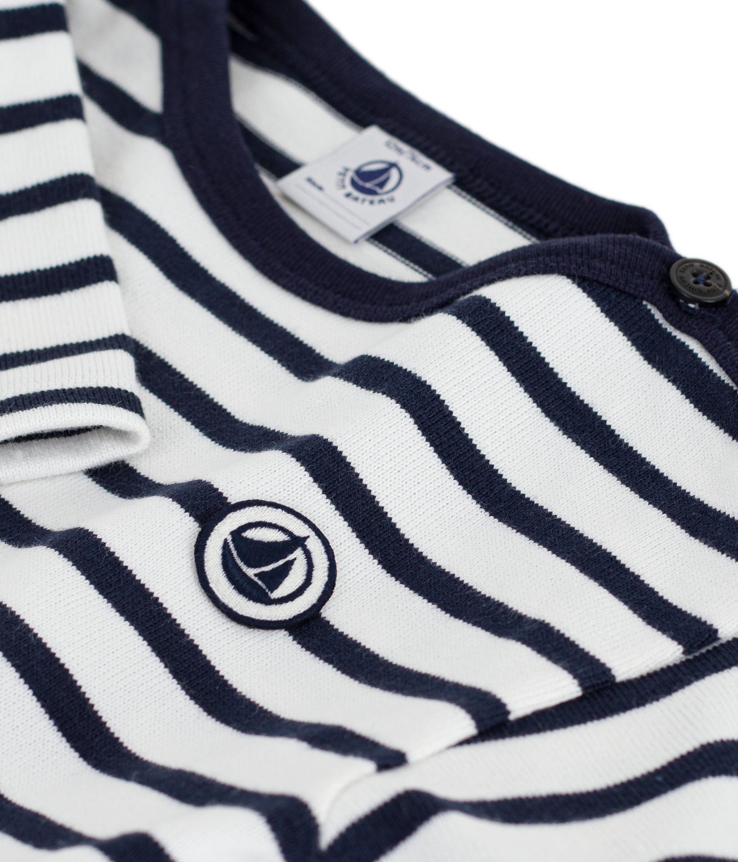 Petit Bateau – Iconische katoenen marinetrui voor baby's