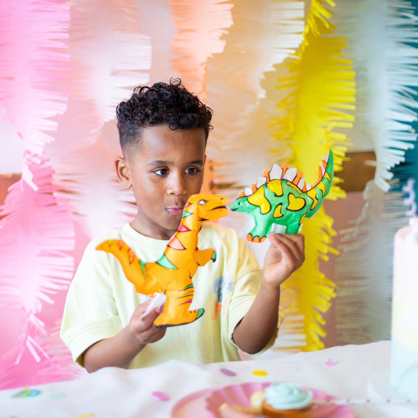 ara créative - Opblaasbare kleurplaat dino