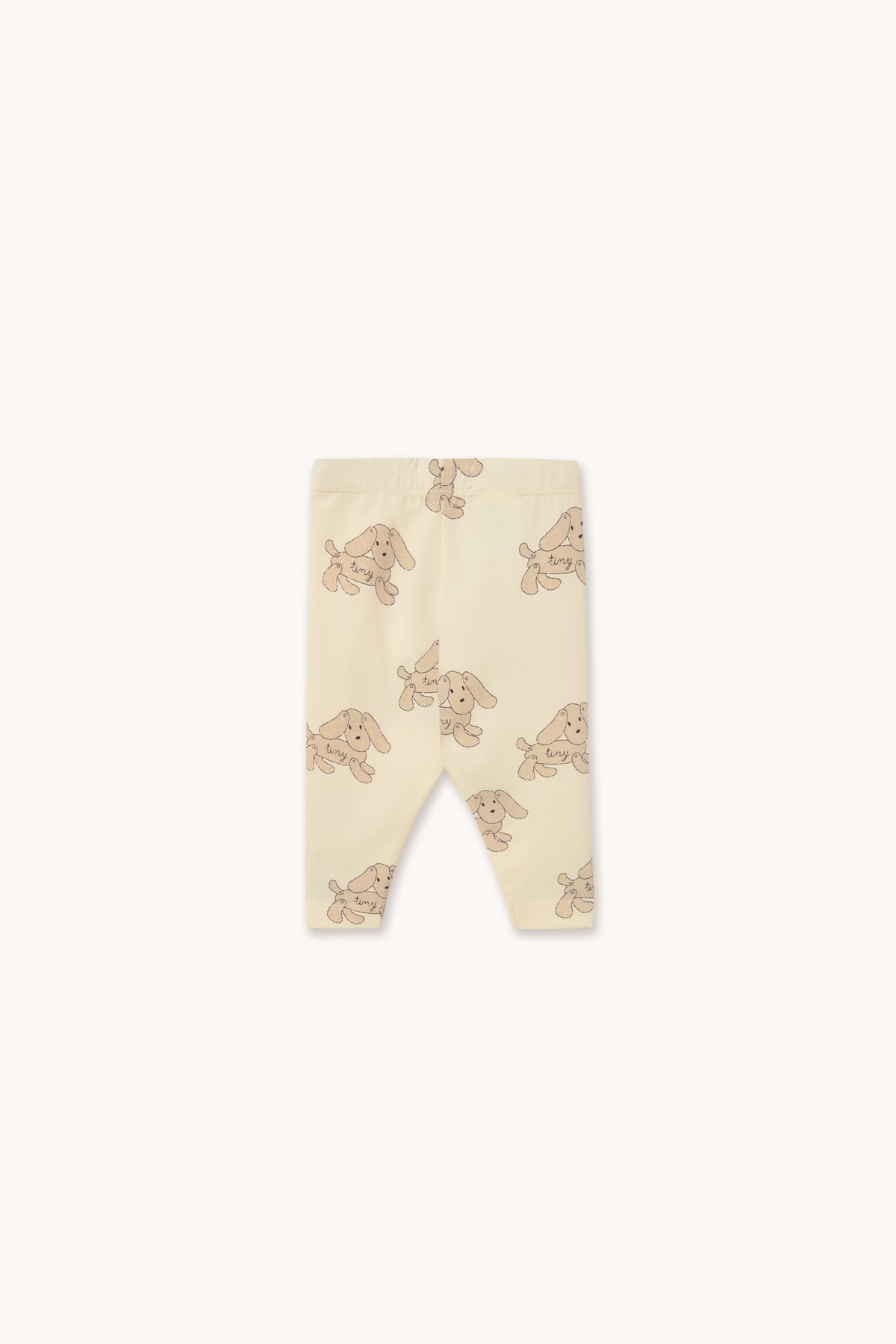 Tinycottons - Dogs Baby Leggings | Vanilla