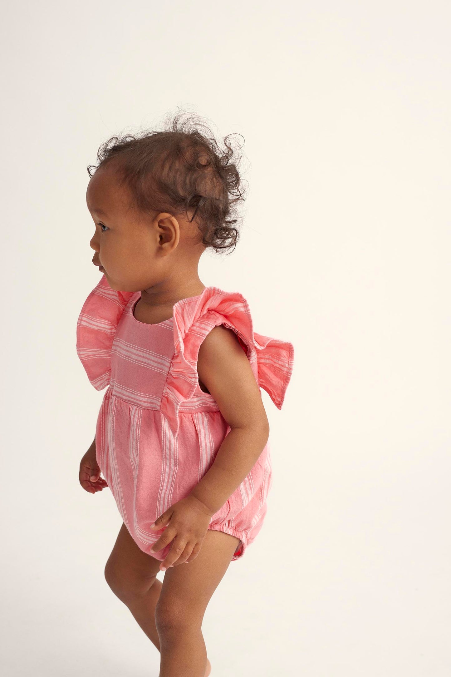 Cozmo - Organic striped baby romper