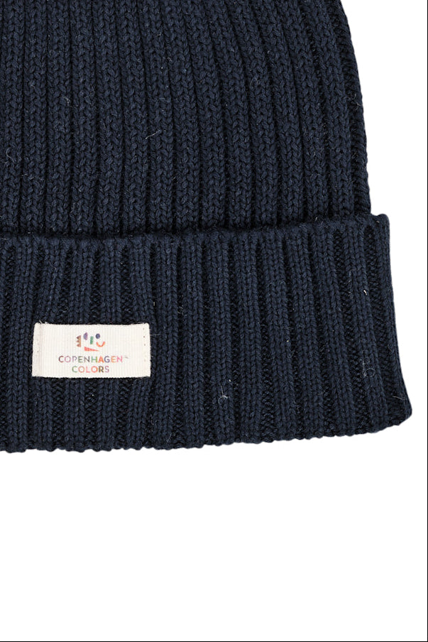 Copenhagen Colors – Gebreide Beanie Navy