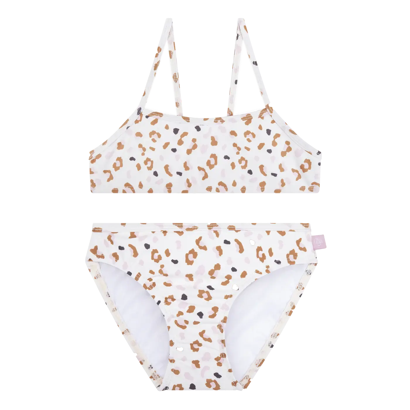 Bikini meisje Kaki Panterprint
