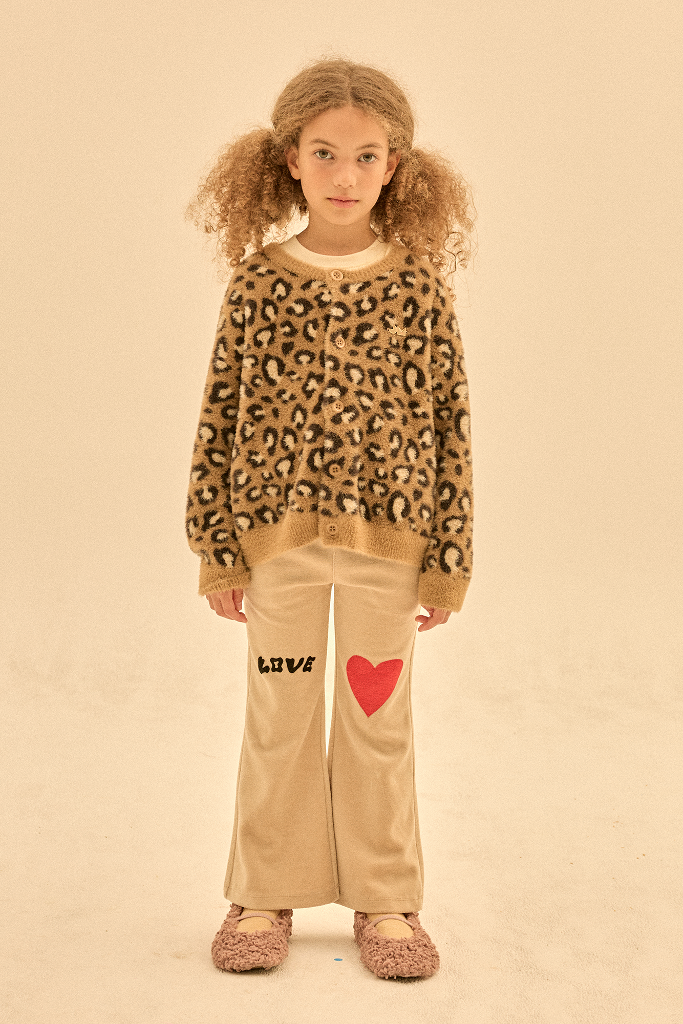 Jelly Mallow - Cozy Leopard Cardigan Brown